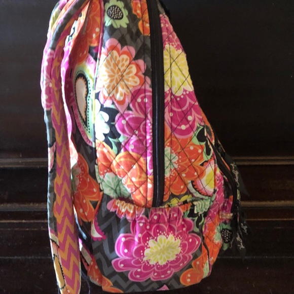 Vera Bradley floral book bag